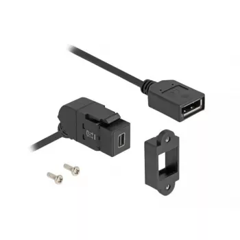 DeLOCK 67155 kaabli üleminekuadapter Mini DisplayPort DisplayPort Must 0,3 m