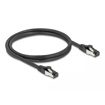 Võrgukaabel DeLOCK 80571 RJ-45 Cat8.1 1 m Must