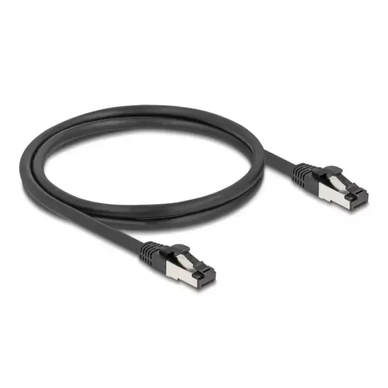 Võrgukaabel DeLOCK 80571 RJ-45 Cat8.1 1 m Must