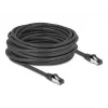 Võrgukaabel DeLOCK 80575 RJ-45 Cat8.1 10 m Must