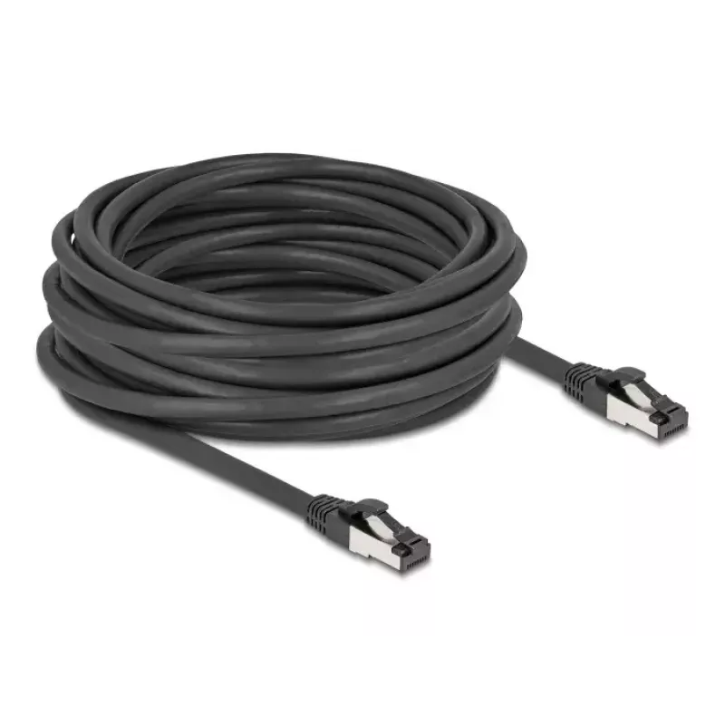Võrgukaabel DeLOCK 80575 RJ-45 Cat8.1 10 m Must