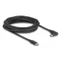 USB-kaabel DeLOCK 81196 5m USB C Must 10 Gbit/s