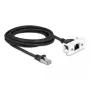 DeLOCK võrgupikenduskaabel Cat.6A 3m S/FTP RJ45 Must