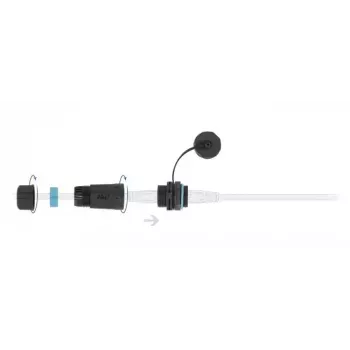 Võrgukaabel DeLOCK 86701 RJ45 to RJ45 Cat.6A Must