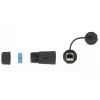 Võrgukaabel DeLOCK 86701 RJ45 to RJ45 Cat.6A Must