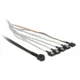 Kaabel DeLOCK 0,5 m SFF-8643/4 x SATA 7p