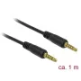 Audio kaabel DeLOCK 85696 1m 3.5mm Must