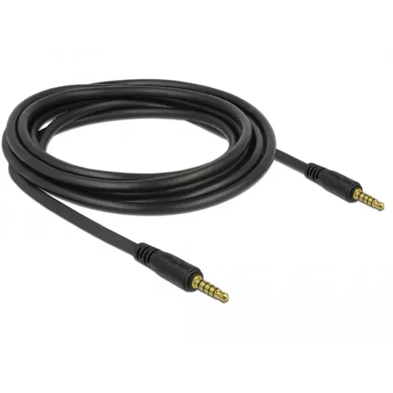 Audio kaabel DeLOCK 85698 3m 3.5mm Must