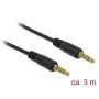 Audio kaabel DeLOCK 85698 3m 3.5mm Must