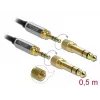 Helikaabel DeLOCK 85784 0.5m 3.5mm Must Hall