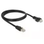 Võrgukaabel DeLOCK 85667 RJ-45 Cat6 1m Must