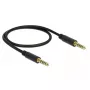 Audio kaabel DeLOCK 85790 0.5m 4.4mm Must
