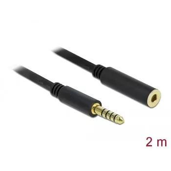 Audio kaabel DeLOCK 85797 2m 4.4mm Must