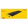 Klaviatuur DeLOCK 12672 Office USB QWERTZ Saksa Must