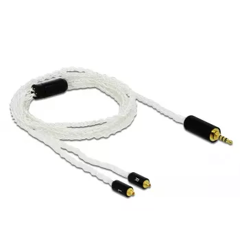 Audio kaabel DeLOCK 85848 1,2 m 2,5 mm 2x MMCX valge