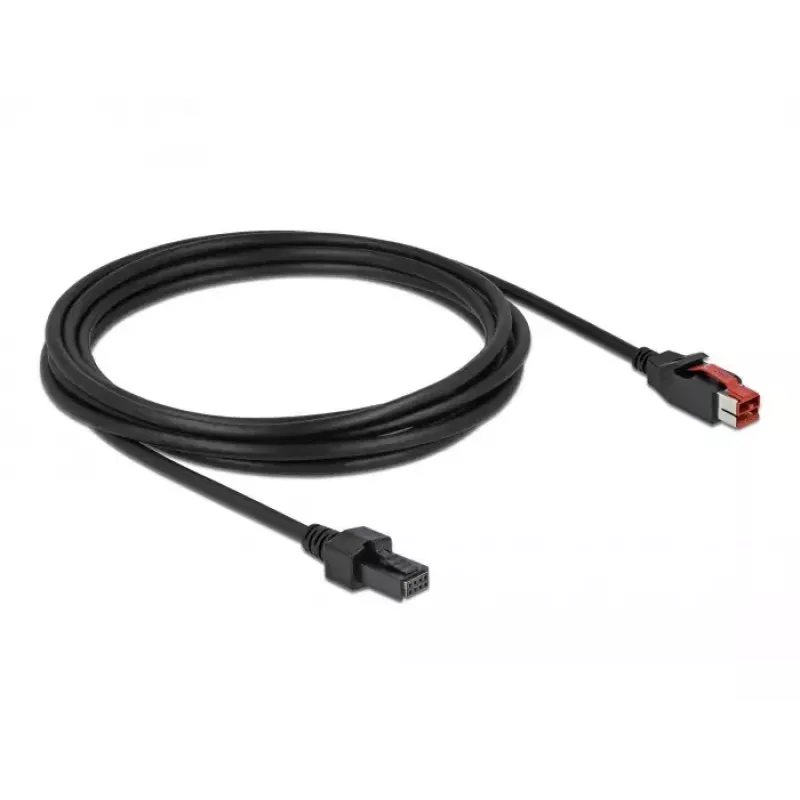 PoweredUSB-kaabel DeLOCK 85952 24 V 2 x 4 pin isane 3 m