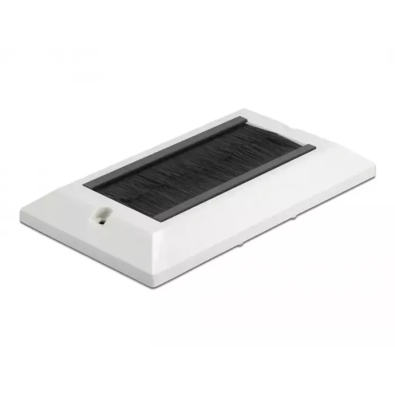 Seinaplaat DeLOCK 66492 valge