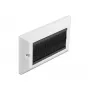 Seinaplaat DeLOCK 66492 valge