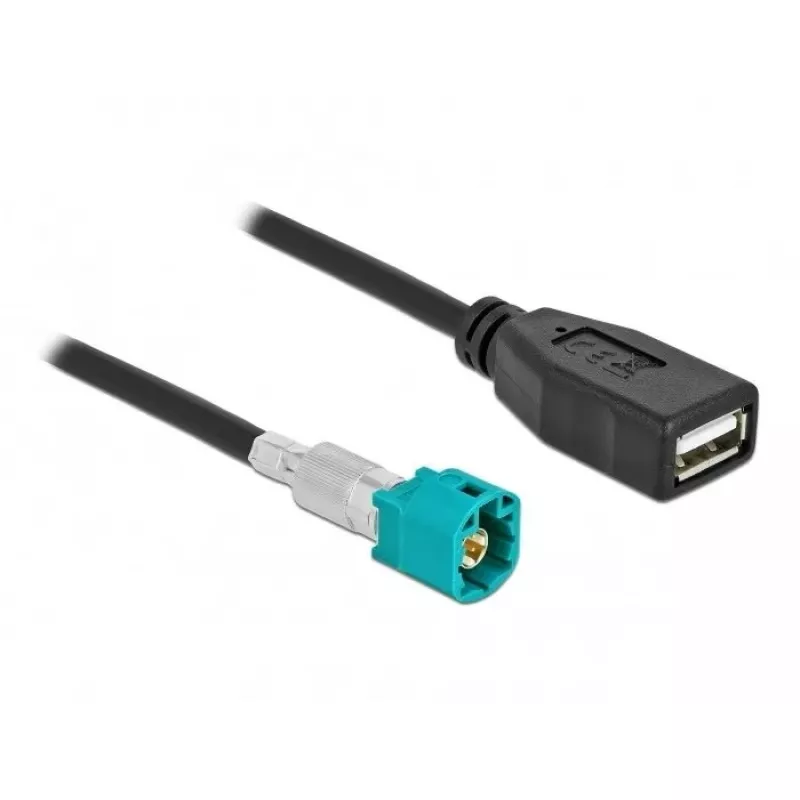 Kaabel HSD Z isane USB 2.0 tüüp-A emasele 0,5 m DeLOCK