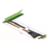 Riserkaart DeLOCK PCI Express x1 to x16 painduva kaabliga 80 cm