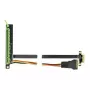 Riserkaart DeLOCK PCI Express x1 to x16 painduva kaabliga 80 cm