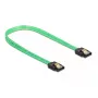 SATA kaabel DeLOCK 82064 0,3m SATA 7-kontaktiline roheline