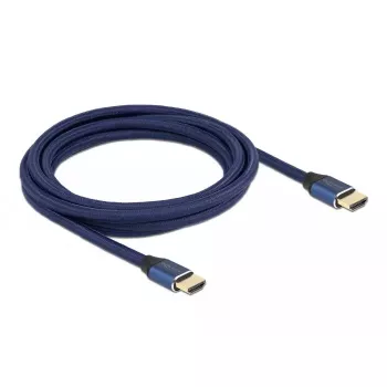 HDMI-kaabel DeLOCK ülikiire 48 Gbps 8K 60 Hz sinine 3 m