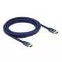 HDMI-kaabel DeLOCK ülikiire 48 Gbps 8K 60 Hz sinine 3 m