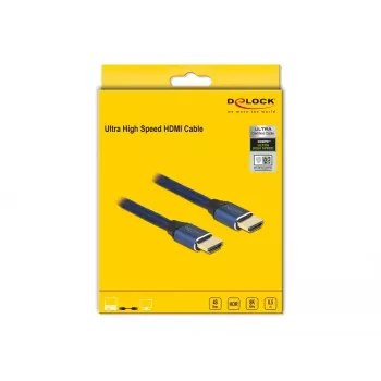 HDMI-kaabel DeLOCK ülikiire 48 Gbps 8K 60 Hz 0,5 m