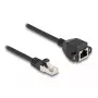DeLOCK RJ50 pikenduskaabel isane–emane S/FTP 5 m must