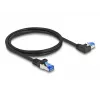 Võrgukaabel DeLOCK RJ45 Cat.6A S/FTP 1m Must