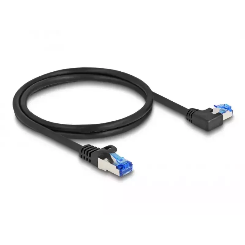 Võrgukaabel DeLOCK RJ45 Cat.6A S/FTP 1m Must