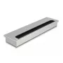 Kaabli läbiviik DELOCK 66863 lauale, hõbedane, 80×300×28 mm, 1 tk