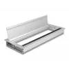 Kaabliava DELOCK 66864 lauale, hõbedane, 120×300×28 mm