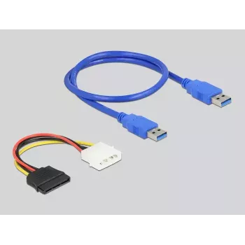 DeLOCK tõstekaart PCI Express x1 32-bitisele PCI pesale, 60 cm kaabel