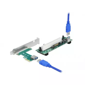 DeLOCK tõstekaart PCI Express x1 32-bitisele PCI pesale, 60 cm kaabel
