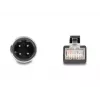 DeLOCK M12 adapterkaabel D-kodeeringuga 4 kontaktiga isane RJ45 isasele 50 cm