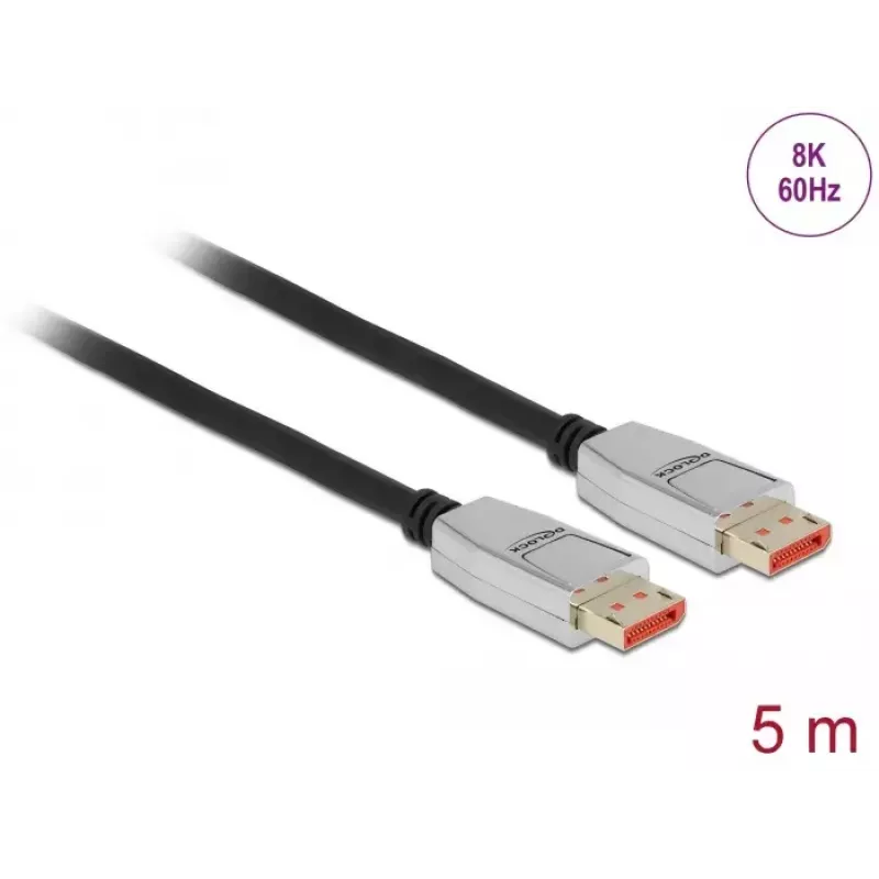 DisplayPort kaabel DeLOCK 87043 8K 60 Hz 5 m