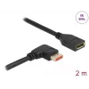 DisplayPort pikenduskaabel DeLOCK 87078 2m 8K 60Hz täisnurkne
