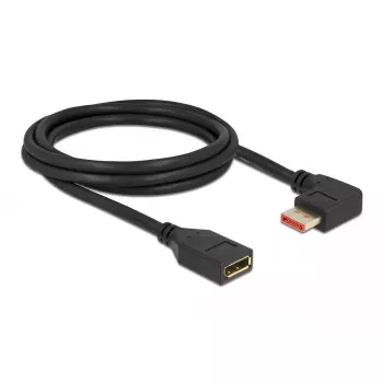 DisplayPort pikenduskaabel DeLOCK 87078 2m 8K 60Hz täisnurkne
