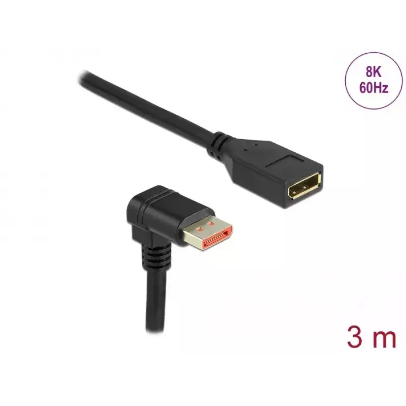 DisplayPort pikenduskaabel DeLOCK 87093 3m 8K 60Hz