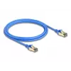 DeLOCK RJ45 võrgukaabel Cat.8.1 F/FTP õhuke 2 m sinine