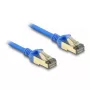 DeLOCK RJ45 võrgukaabel Cat.8.1 F/FTP õhuke 1 m sinine