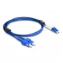 DeLOCK fiiberoptiline kaabel LC Duplex - SC Duplex Singlemode OS2 2 m