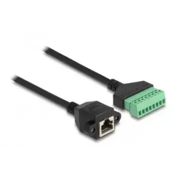 DeLOCK RJ45 kaabel Cat.6 emane klemmliistu adapter 2m