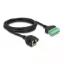 DeLOCK RJ45 kaabel Cat.6 emane klemmliistu adapter 2m