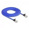 Võrgukaabel DeLOCK RJ45 Lame Cat.6A 5m Sinine