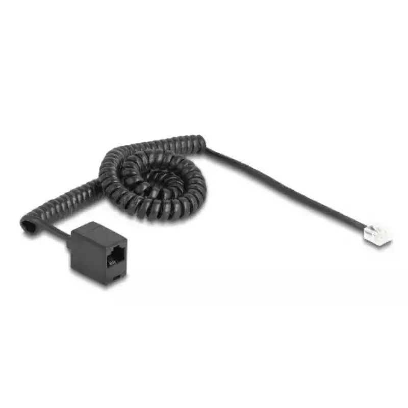 DeLOCK telefonikaabel 3 m Must 90064 RJ-11 RJ-45