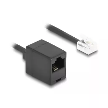 DeLOCK telefonikaabel 3 m Must 90064 RJ-11 RJ-45