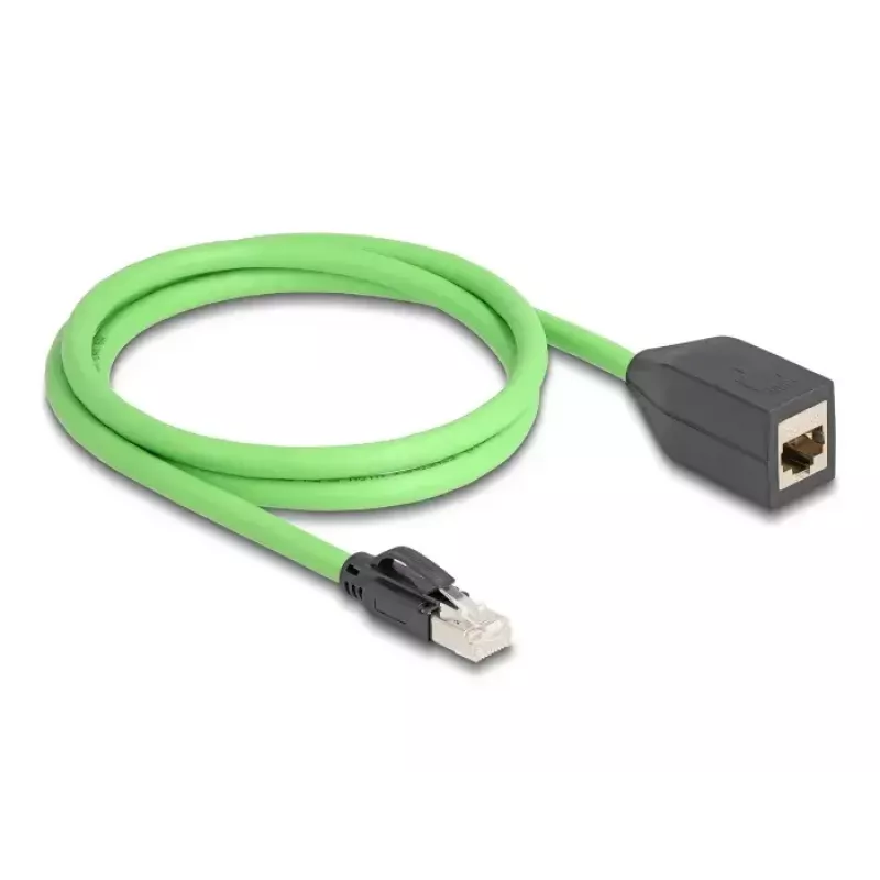 Võrgukaabel DeLOCK 80880 RJ-45 Cat6a 1 m roheline